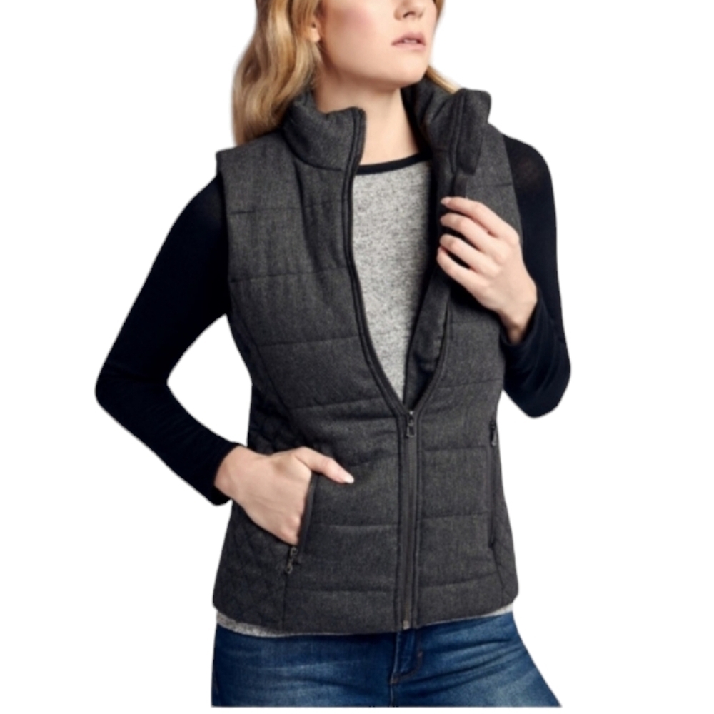 Lemon Tart Puffer Vest - Size Small